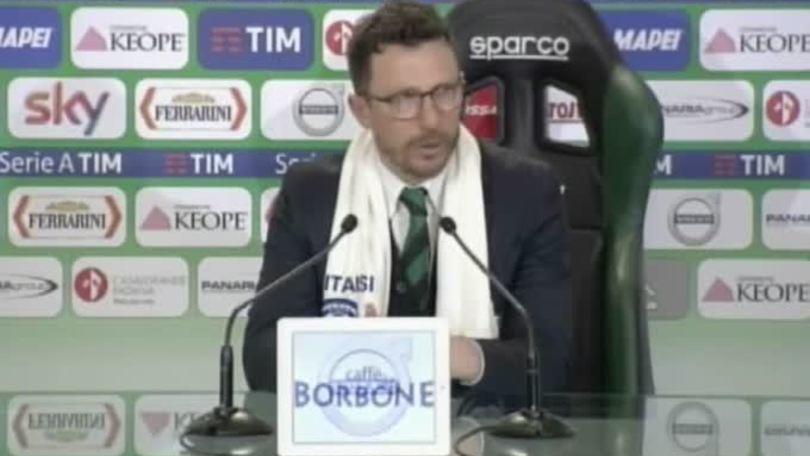 Di Francesco: "Io al Milan? Contento al Sassuolo"