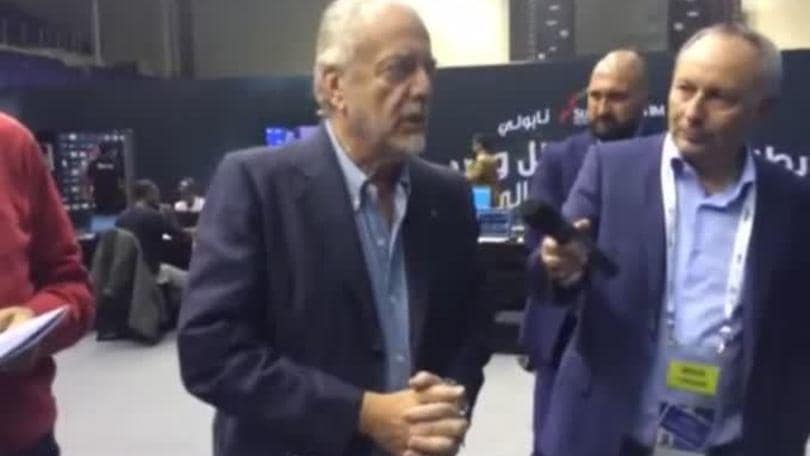 De Laurentiis crede nello Scudetto