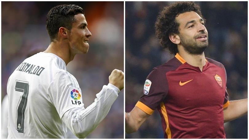 Real Madrid-Roma, «Salah e Ronaldo scelti nel top team del weekend europeo»