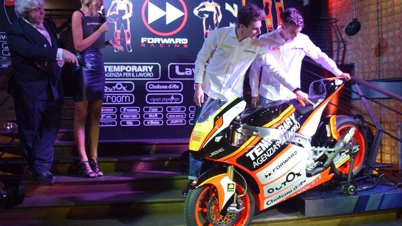 Moto2 Forward, Luca Marini: «Crescerò in fretta»