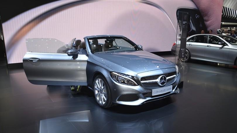 Mercedes Classe C Cabrio, Salone di Ginevra 2016