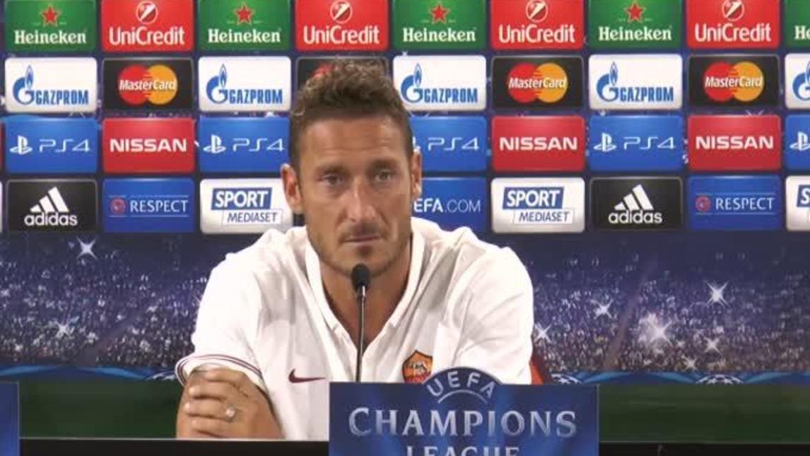 Totti rimpiange il Real