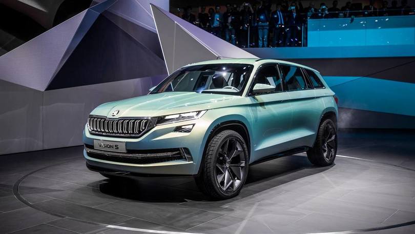 Skoda VisionS al Salone di Ginevra 2016