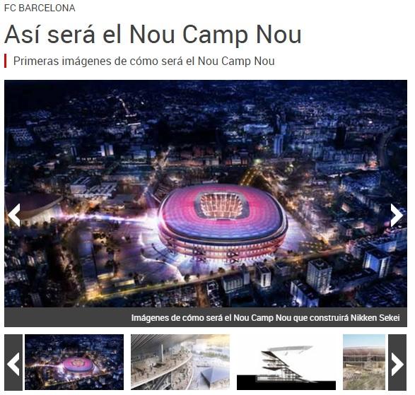 Barcellona, nuovo Camp Nou da 105 mila spettatori: pronto per il 2021