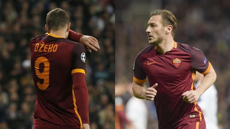 Champions League, Real Madrid-Roma: se quella palla di Dzeko fosse capitata a Totti...?