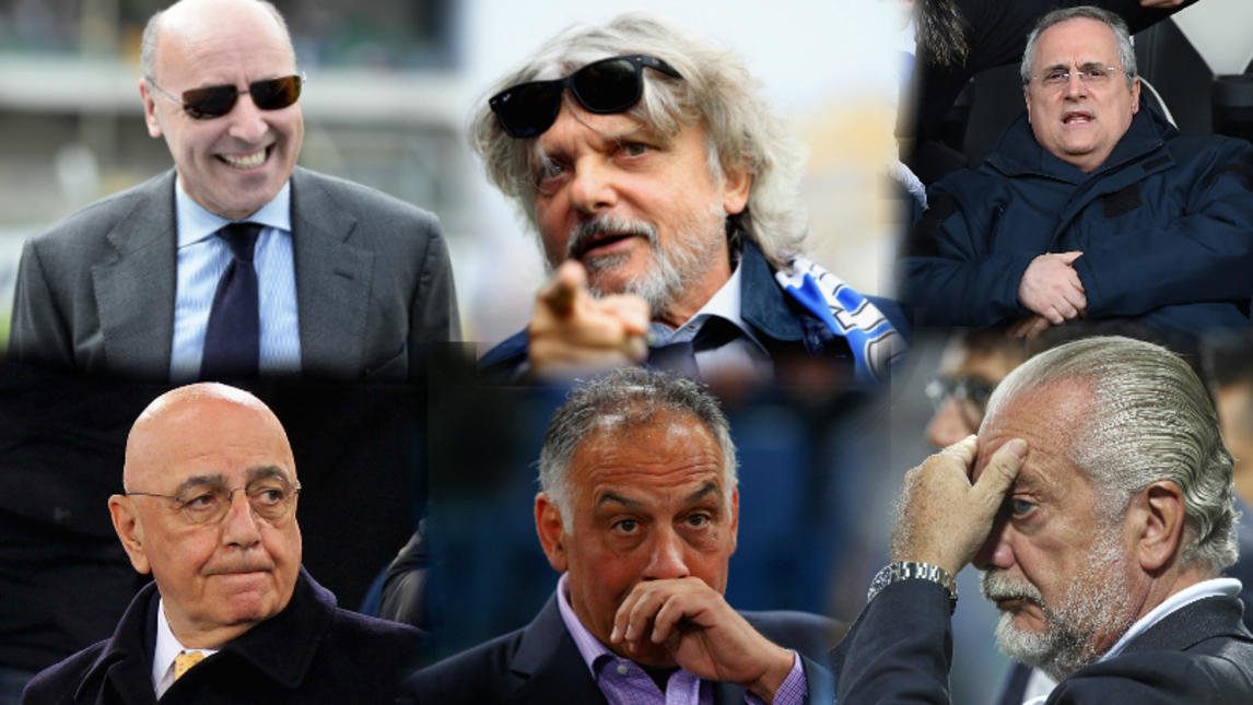 Stipendi e Presidenti: De Laurentiis Taglia, Marotta Paperone, Lotito ci guadagna