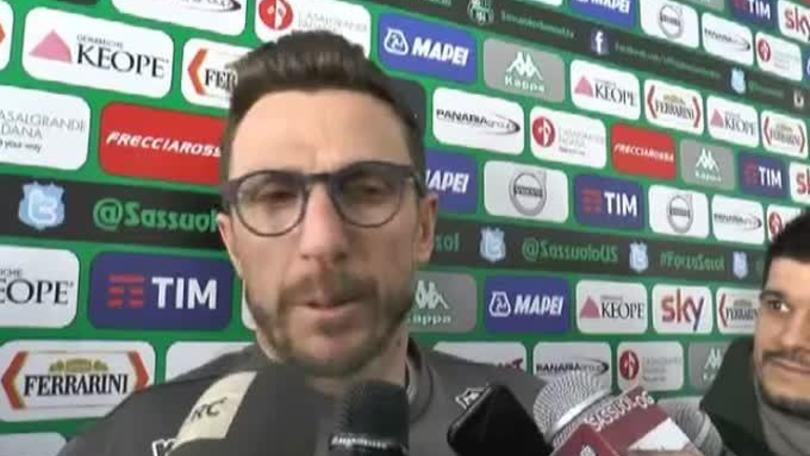 Di Francesco: "Juve? Impresa difficile"