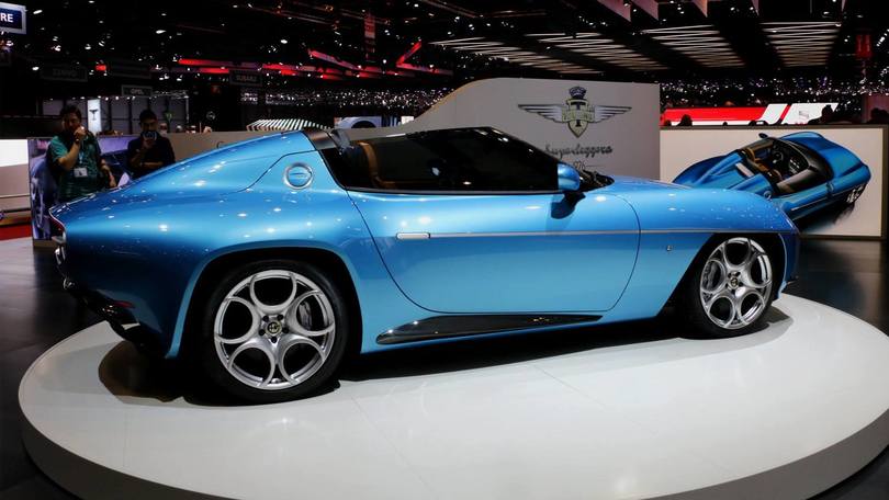 Alfa Romeo Disco Volante Spyder by Touring, Salone di Ginevra 2016