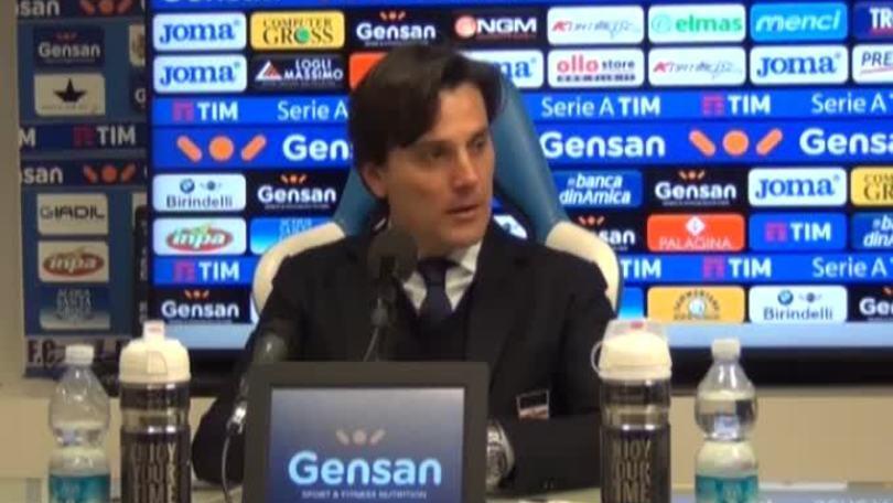 Montella: "Un punto importante"