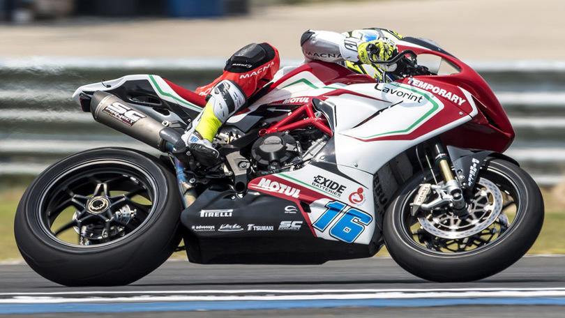 SS Thailandia, gara: MV Agusta, primo acuto