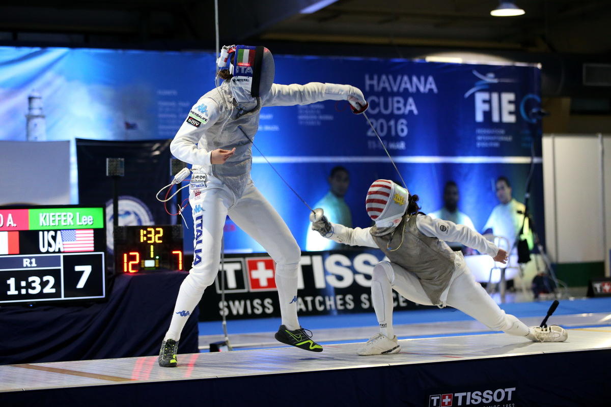 Scherma, cdm fioretto: Errigo vince a Cuba e torna in testa