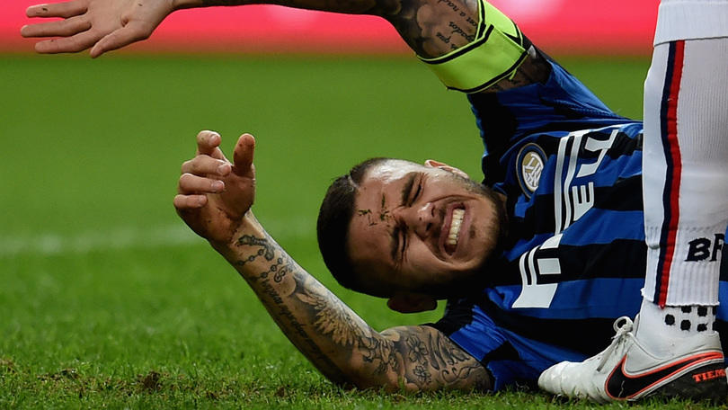 Serie A Inter, un mese di stop per Icardi: salta la Roma