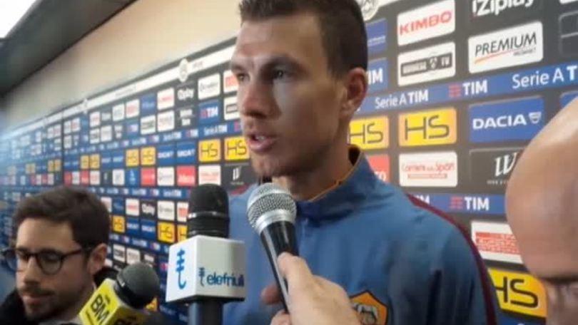 Roma, Dzeko felice: "Adesso sto bene"
