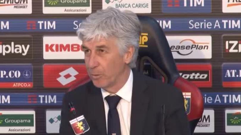 Gasperini: "Grande reazione"