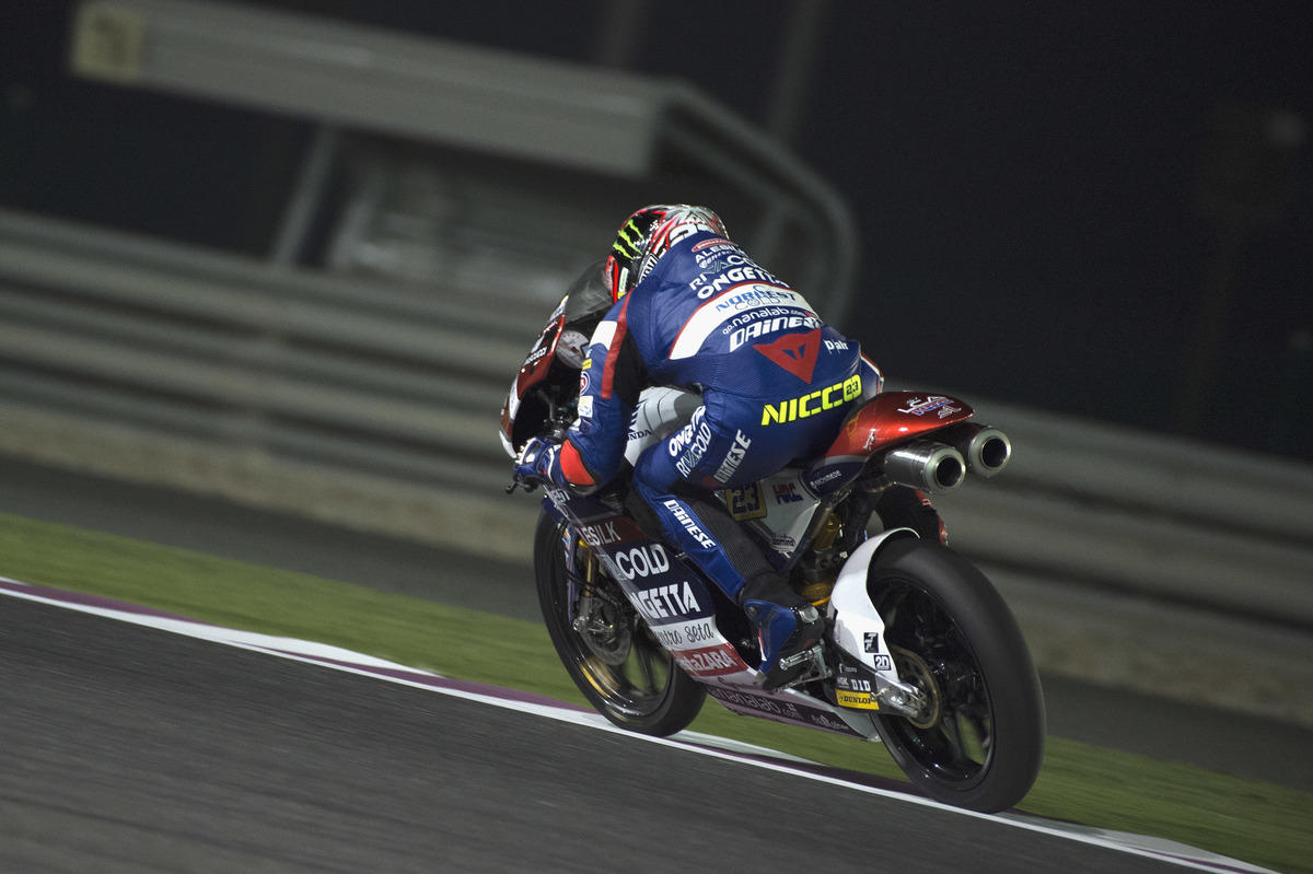 Moto3, test Qatar: Antonelli chiude in testa