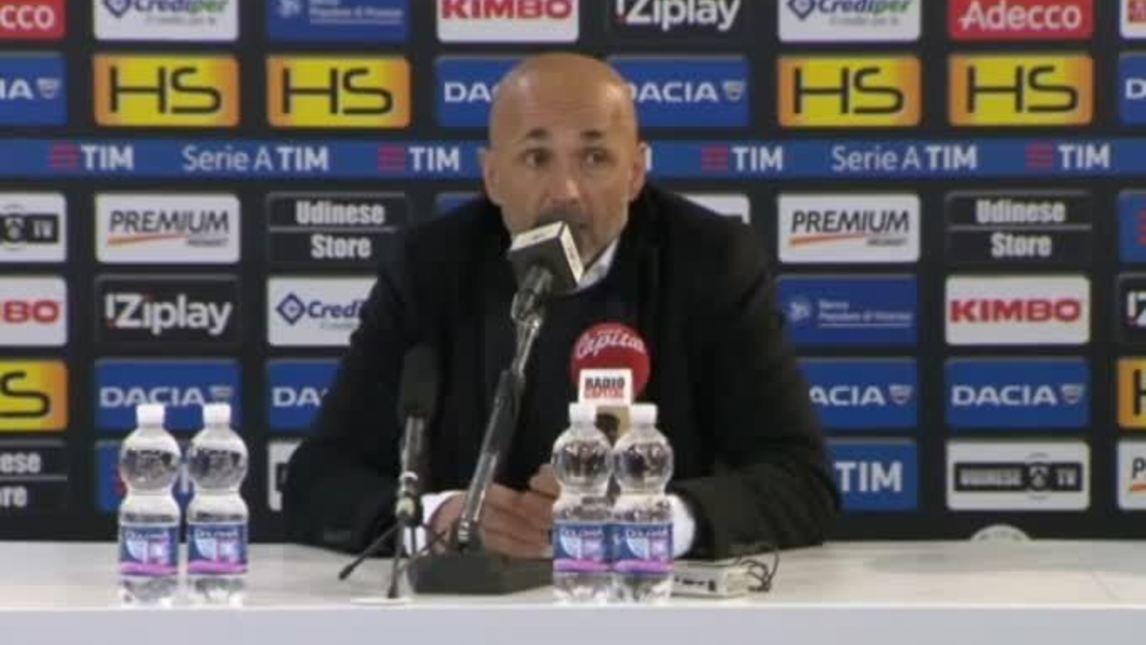 Spalletti: "Dobbiamo continuare a vincere"