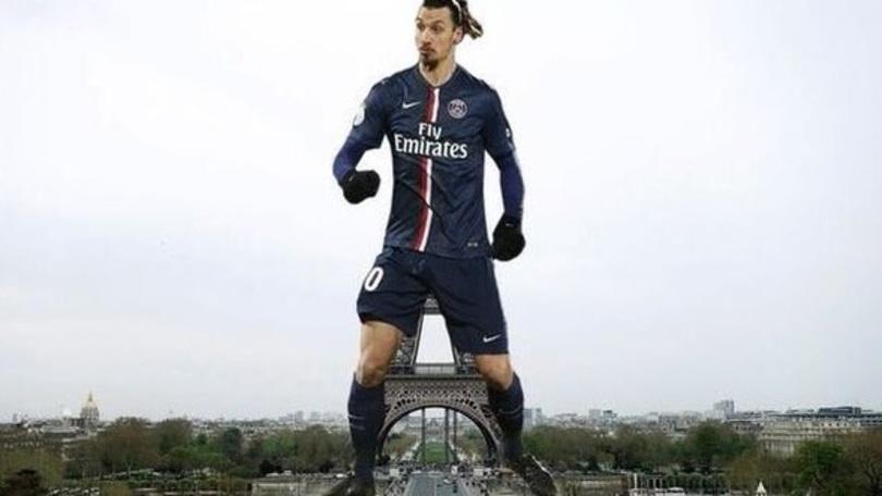 E la Eiffel risponde ad Ibra: «Sei simpatico, ma la Torre sono io»