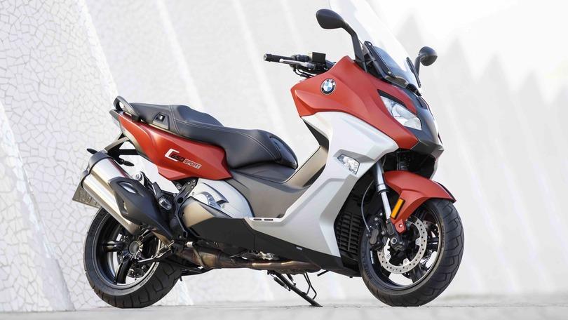 BMW C650 Sport: da fermo