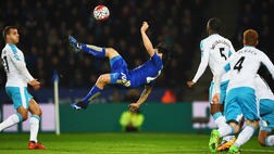 Leicester, la meraviglia di Okazaki contro il Newcastle