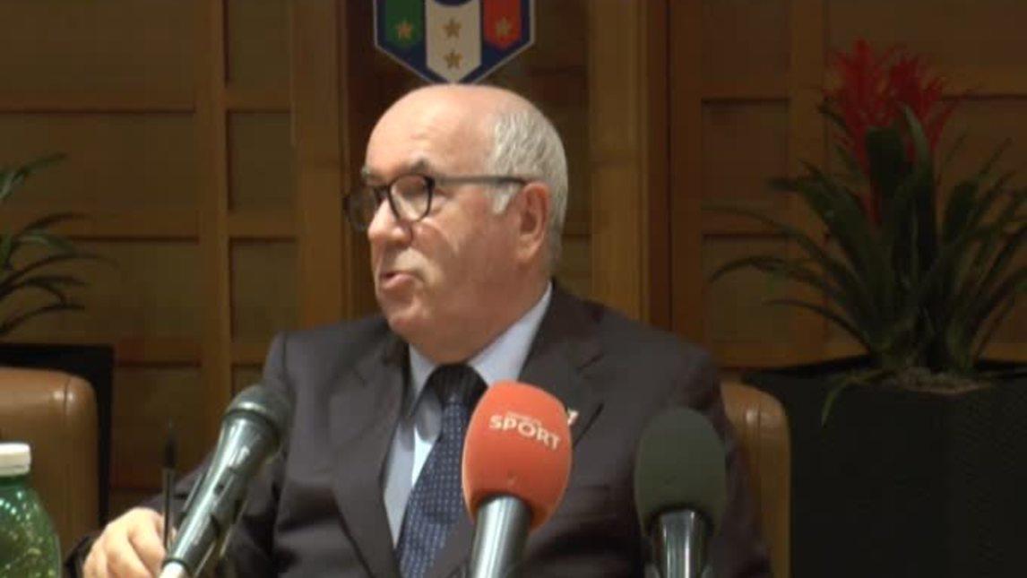 Tavecchio: "Conte mi ha comunicato la sua volontà"