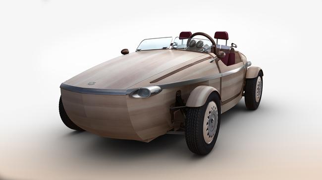 Toyota Setsuna, l'elettrica di legno per la Milano Design Week