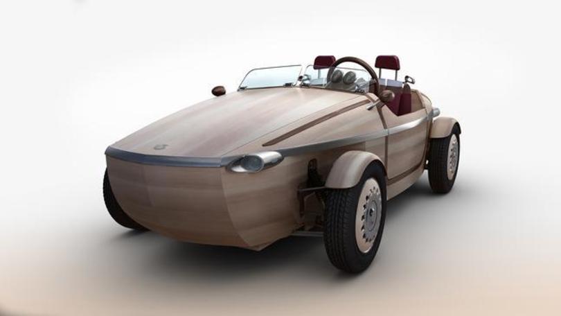 Toyota Setsuna, l'elettrica di legno per la Milano Design Week