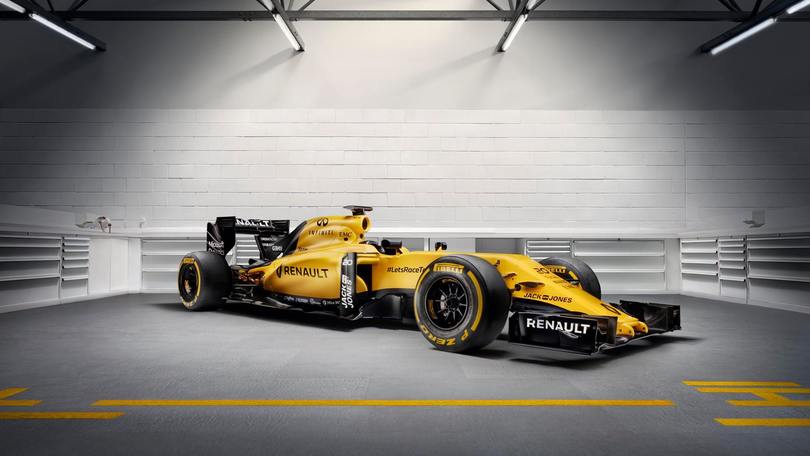F1, Renault svela la livrea 2016