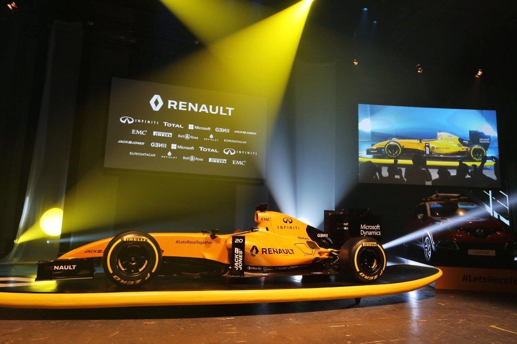 F1, nuova livrea in giallo per la Renault
