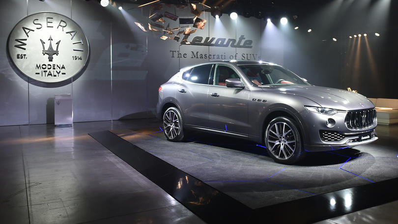 Maserati Levante, debutto show a Milano