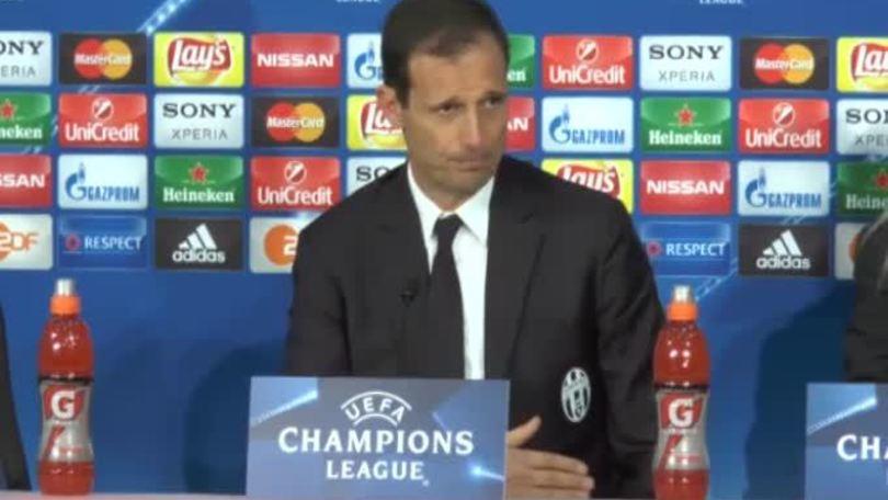 Allegri: "Complimenti ai ragazzi"