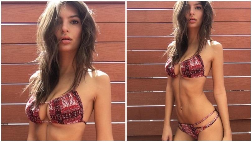 Emily Ratajkowski, il bikini è da urlo