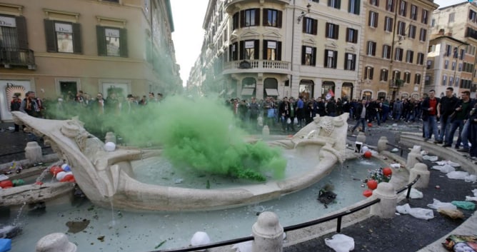 Barcaccia, che scandalo! Impuniti i teppisti del Feyenoord