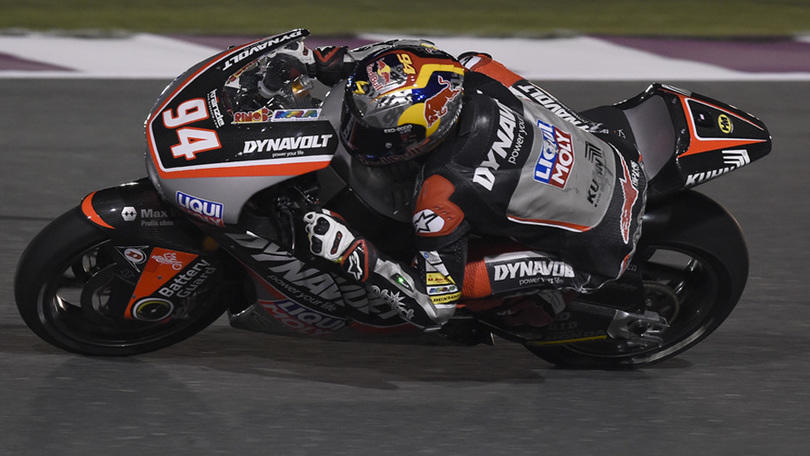 Moto2 Losail, libere: Folger in vetta, i nostri sono vicini