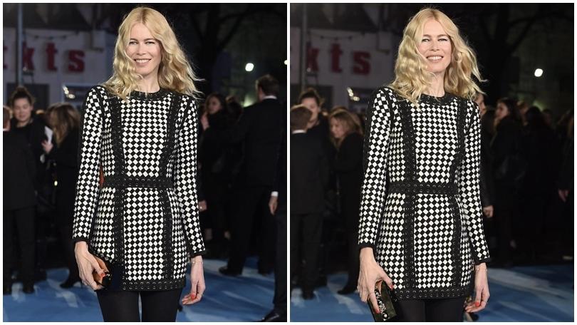 Claudia Schiffer a Londra: ruba la scena alla premiere di 'Eddie the Eagle'