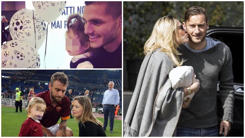 Festa del papà, il lato tenero dei calciatori