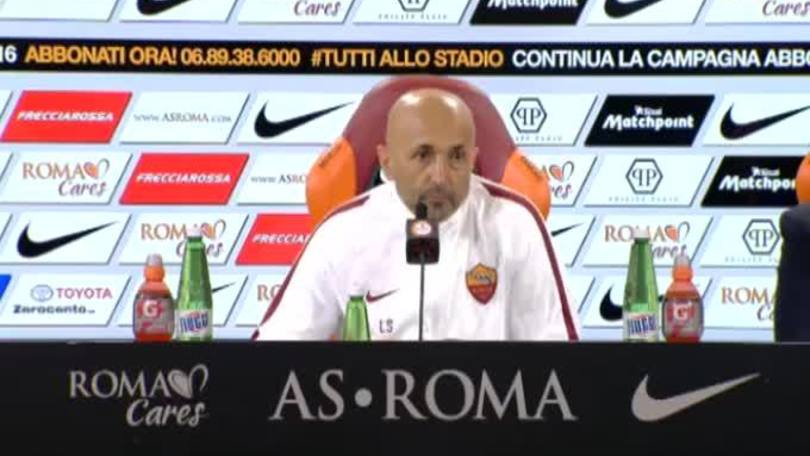 Spalletti: "Basta parlare di Totti"