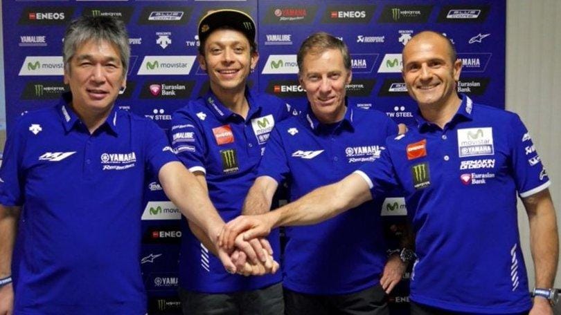 MotoGp: Rossi-Yamaha, c'è la firma. Altri due anni di contratto