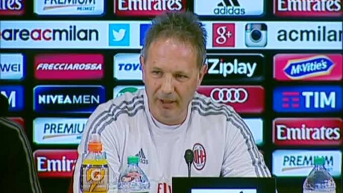 Mihajlovic: "Penso solo al Milan, non alle voci"