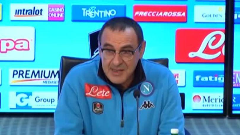 Sarri: "Futuro? Non ci penso"