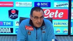 Sarri: "Dalla Juve non mi aspetto nulla"
