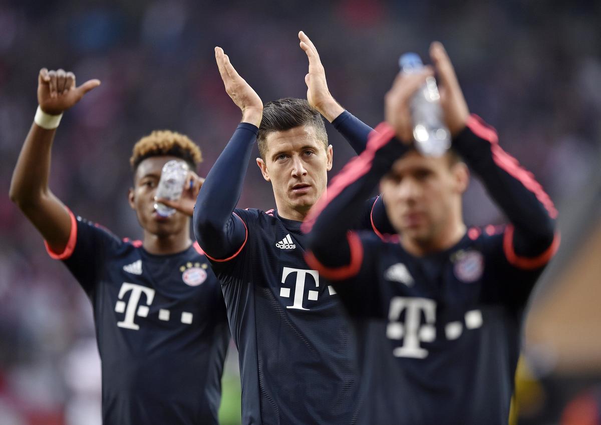 Bundesliga, 27ª giornata: il Bayern Monaco vince a Colonia, Lewandowski a segno