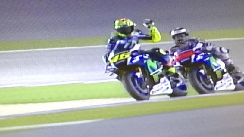 Rossi-Lorenzo: è ancora tensione in prova
