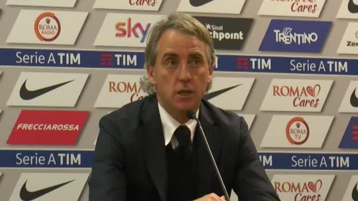 Mancini: "Possiamo ancora raggiungere il terzo posto"
