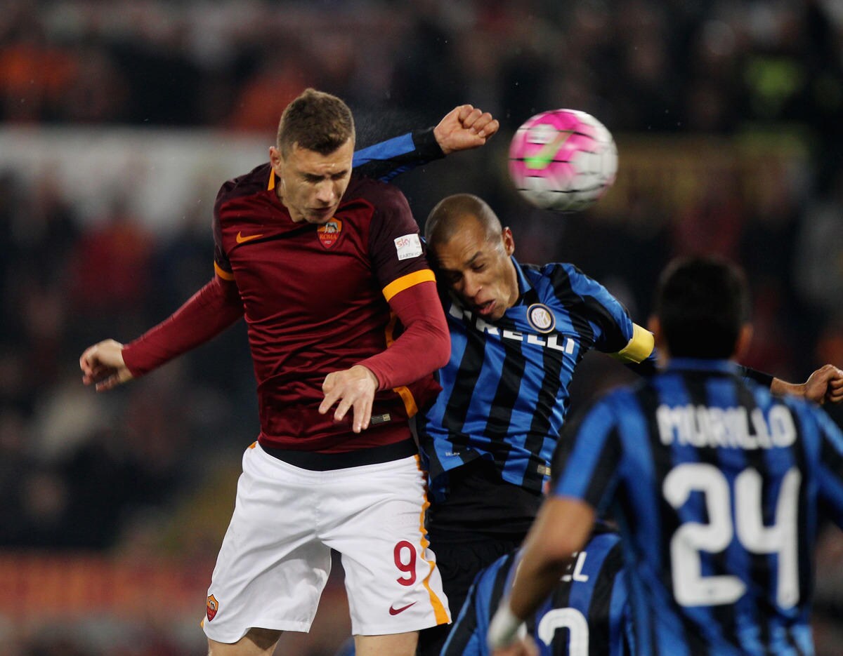 Serie A, moviola Roma-Inter: Miranda di mano, manca il rigore