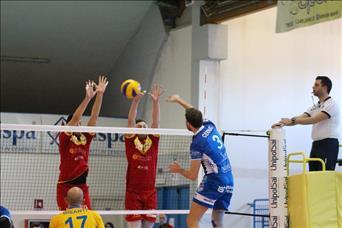 Volley: A2 Maschile, nel lunch match Alessano stoppa Reggio Emilia