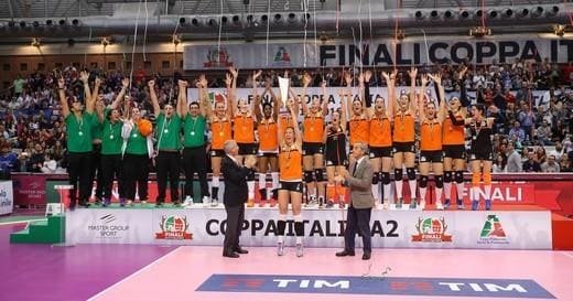Volley: La Coppa Italia di A2 la alza Forlì