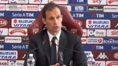 Allegri: "Arbitri? Fischiano quello che vedono. Noi dobbiamo crescere"