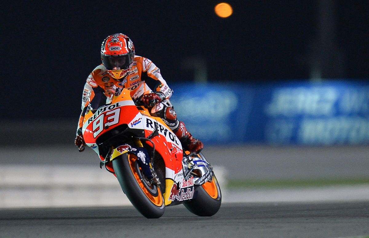 MotoGp Qatar, Marquez: «Ho fatto il possibile»