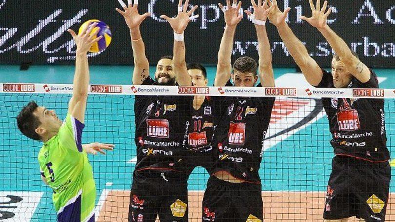 Volley: Superlega, la Lube chiude i conti, Modena avanti 2-1
