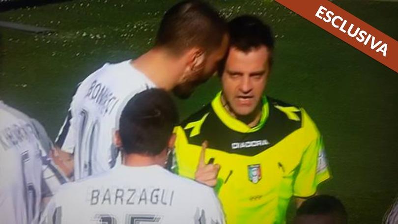 Rizzoli confessa: Bonucci non mi ha dato nessuna testata. Ma a Torino ho arbitrato male